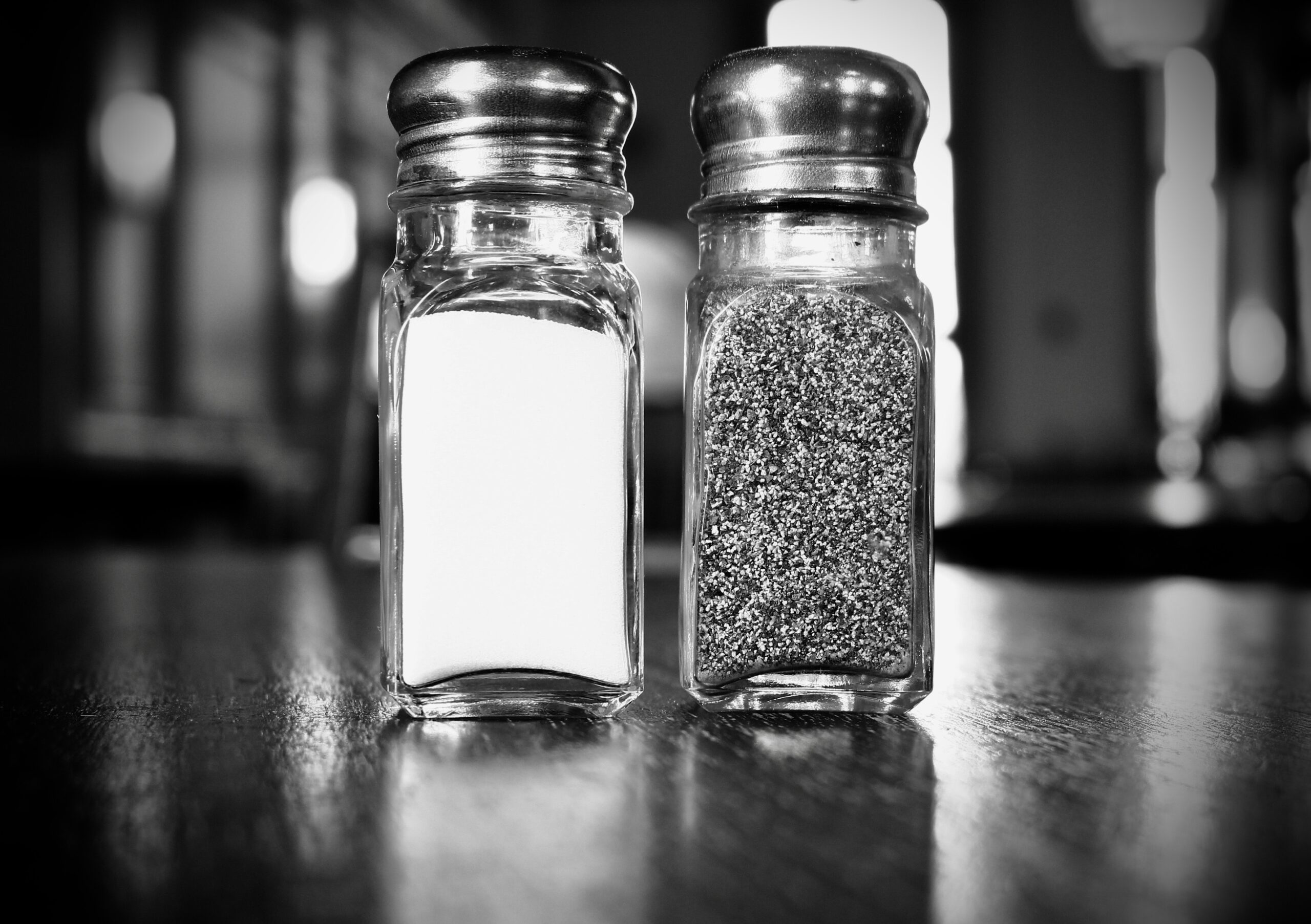 Het peper en zout van gewichtsverlies